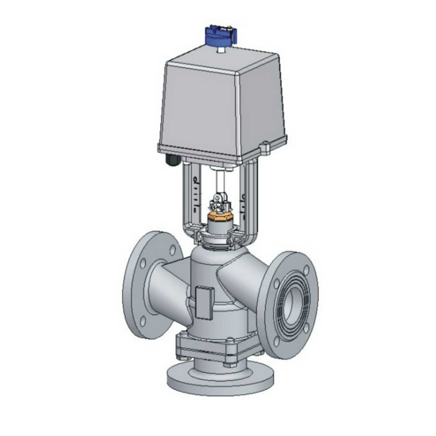 VH58ED30150VH5W8ED30200VH58ED30250电动三通调节阀