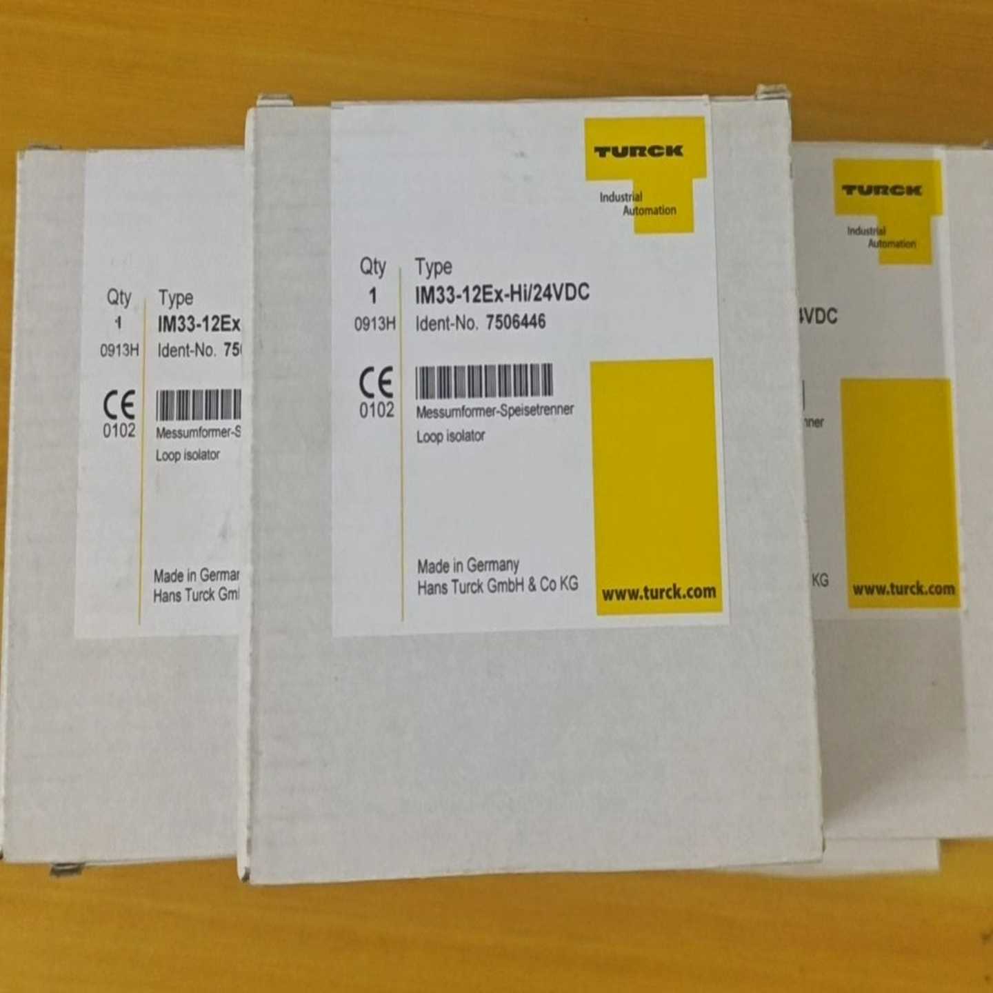 全新未拆封图尔克隔离转换器IM33-12Ex-Hi/24V-议价