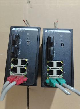 和利时交换机GM010-ISW-8L-B橙色如图两台功能包好--议价商品