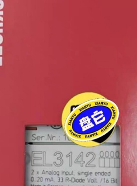 EL3142倍福模块全新正品行货没拆封现货供应顺丰包邮-议价