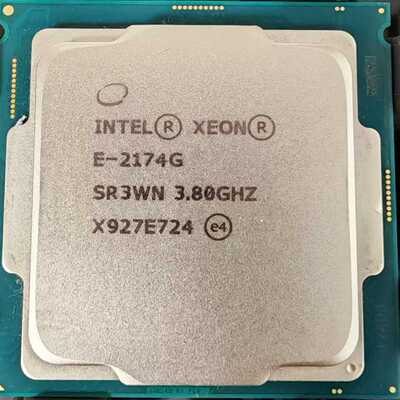 （议价）E-2174G目前性价比的CPU，带核显