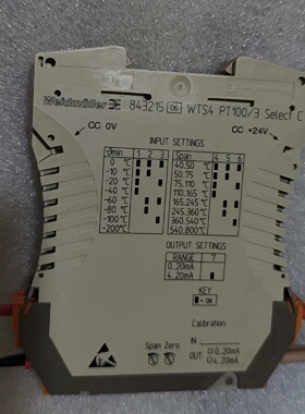 寻“”魏德米勒WTS4PT1003隔离器型号843215拆