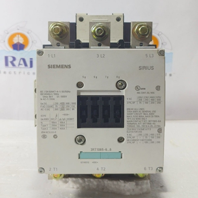 SIEMENSSIRIUS3RT1065-6AP36POWERCONTACTOR220-240V3P3RH