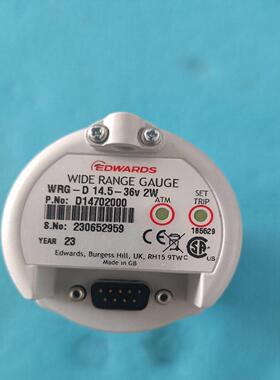 配件爱德华wrg-D全量程真空计  145-36v 2w   d14702000 议价议价