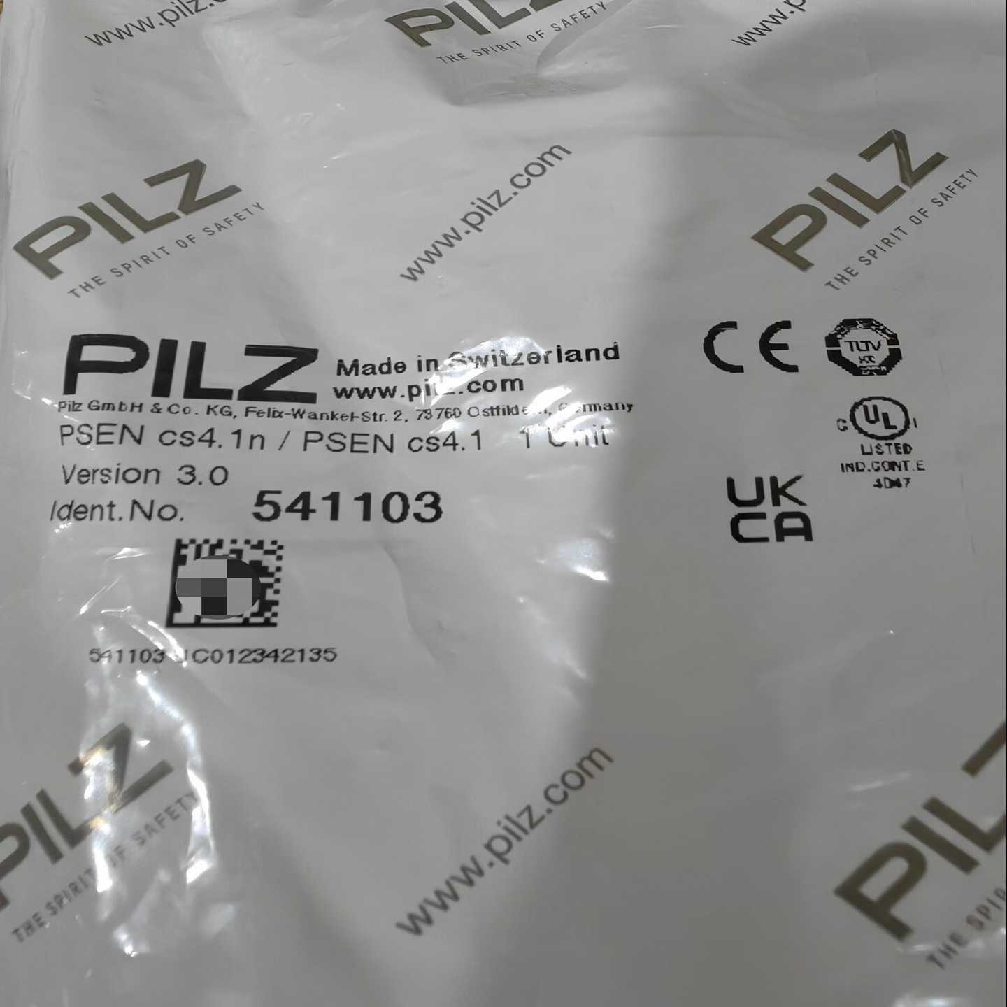全新PILZ皮尔兹安全传感器PSENcs4.1n，型号54-询价客服