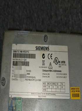 6AV7885-5AL20-1GA8橙色新功能完好议价出--议价商品