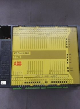 AbbProconticCS3107KT93B中央处理单元GJR5251300R010107