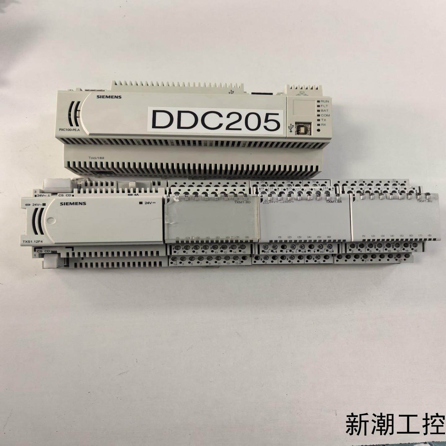 闲置拆机西门子DDC205楼宇控制器一套型号PXC100议价商品