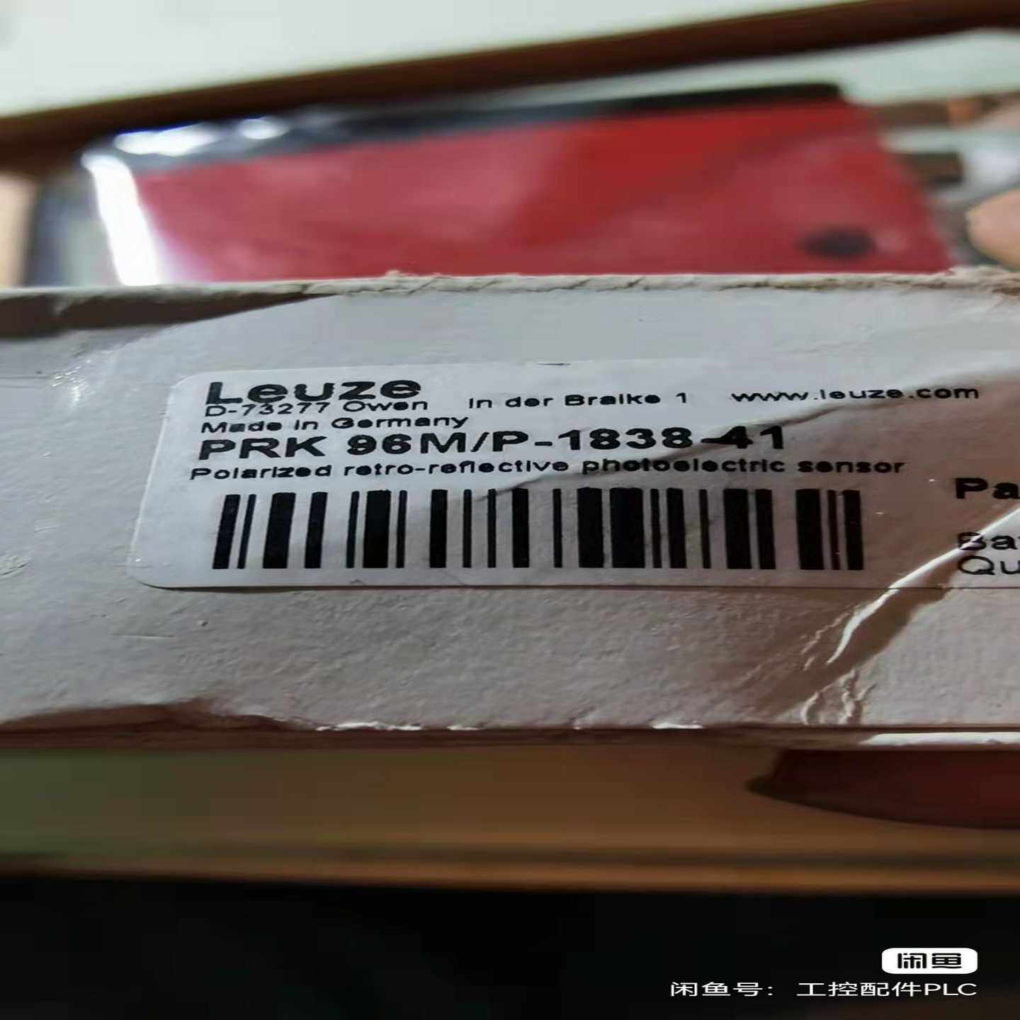 询价全新原装进口劳易测LEUZE漫反射光电传感器PRK96M/