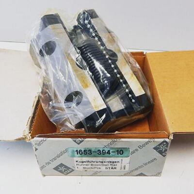 STAR 165339410 KugelfhrungswagenRunner BlockBall Rail unused