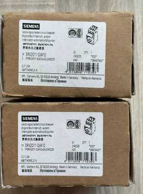 断路器3RV2011-0JA100.7-1A询价