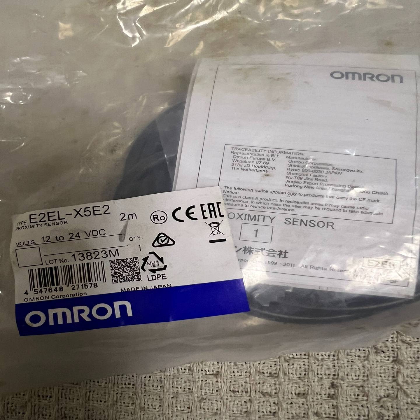 接近开关E2EL-X5E2传感器询价