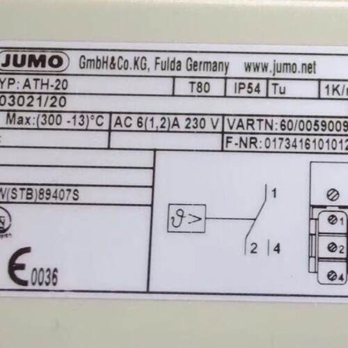 询-Jumo00590099久茂温度传感器ATH20