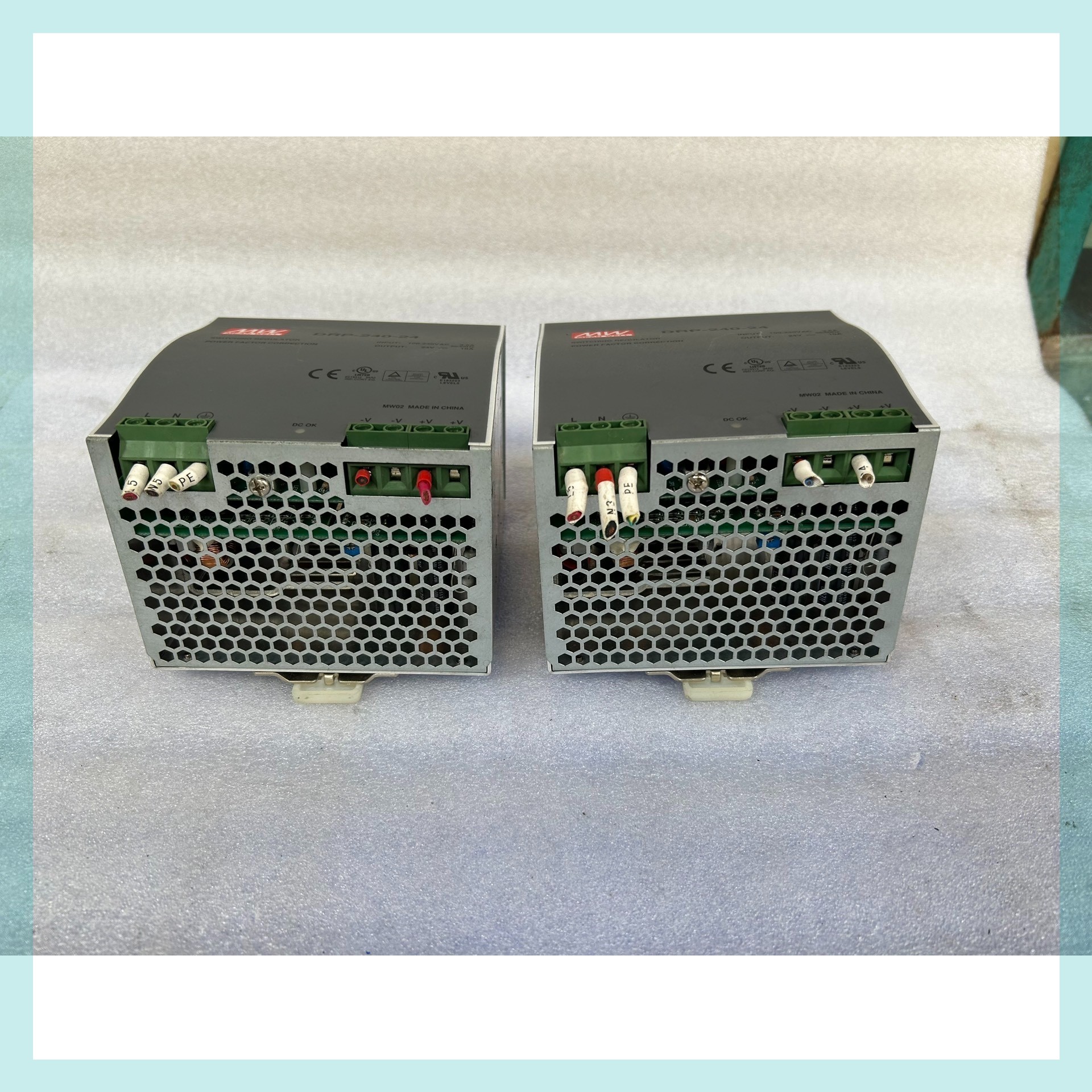 售前询价明伟DRP-240-24 开关电源输入100-240VAC