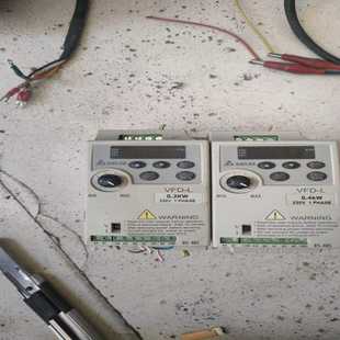 询价 两台200W三台400W 台达VFD L220V变频器两台