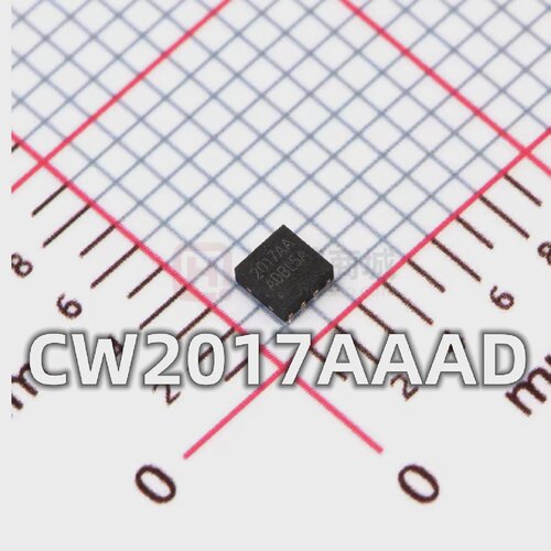全新原装CW2017AAAD封装DFN33-12丝印2017AA锂电池芯片现货