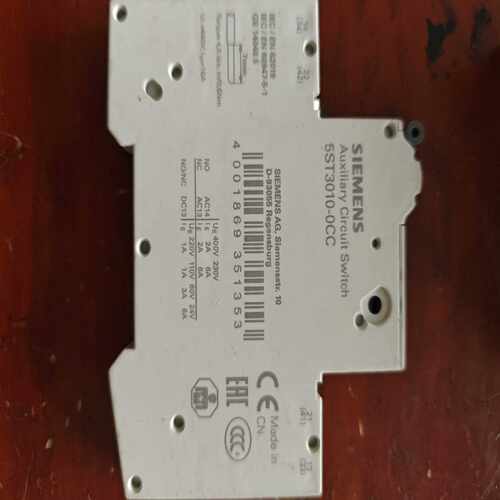 1：  辅助接触点  5ST3010－0CC  1NO1~询价