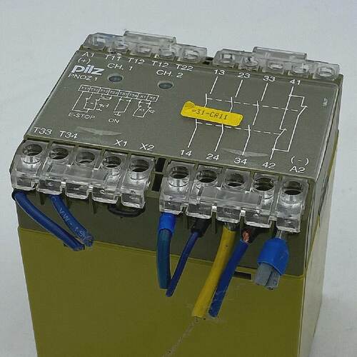 1pc X PILZ Pnoz 1 475695 Industrie Relais