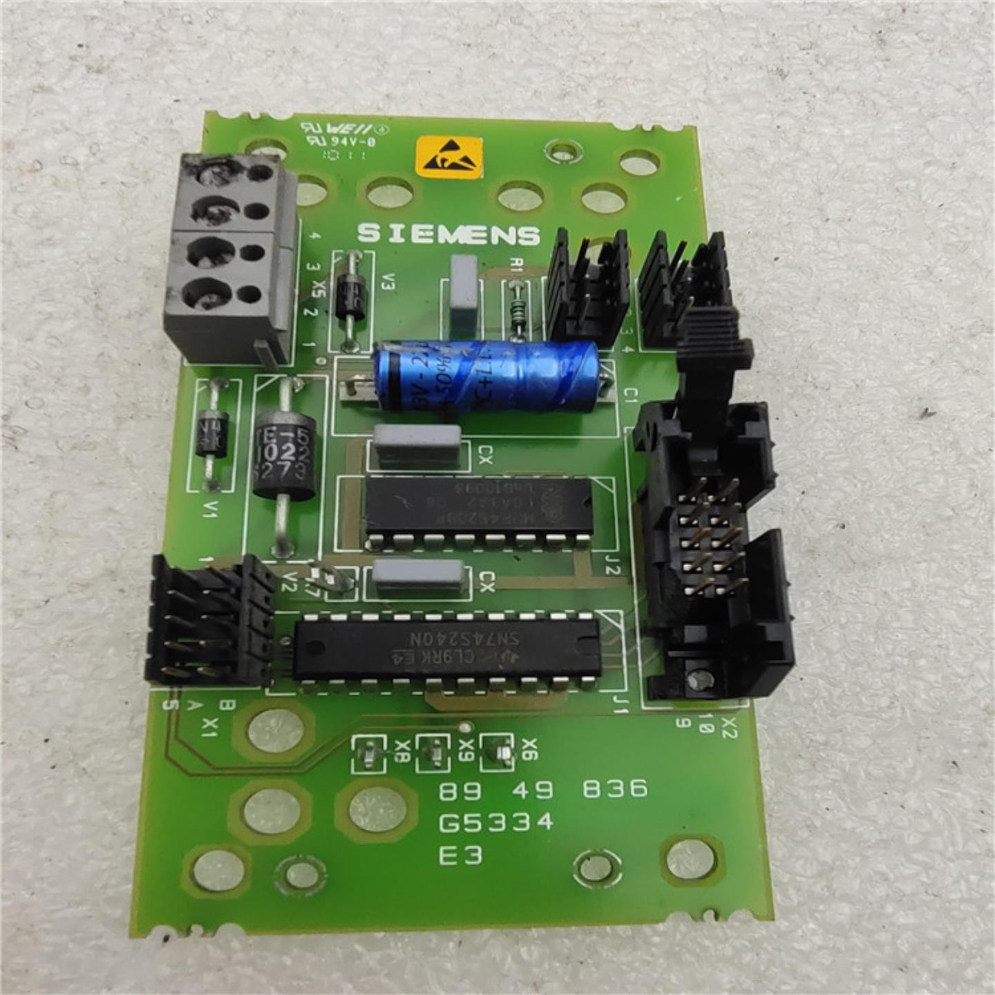 SIEMENS 76A09004 7WV 8ER 8949836 G5334 E3线路板