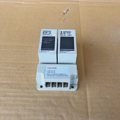 OMRON 61FG FLOATLESS LEVEL SWITCH WITH 61F11 RELAY UNIT 61FG