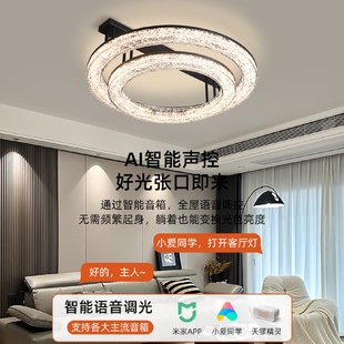 意式 客厅主灯2024新款 轻奢大厅吸顶灯豪华大气感灯具大全