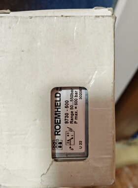 【询价】ROEMHELD 9730-500 压力传感器适用