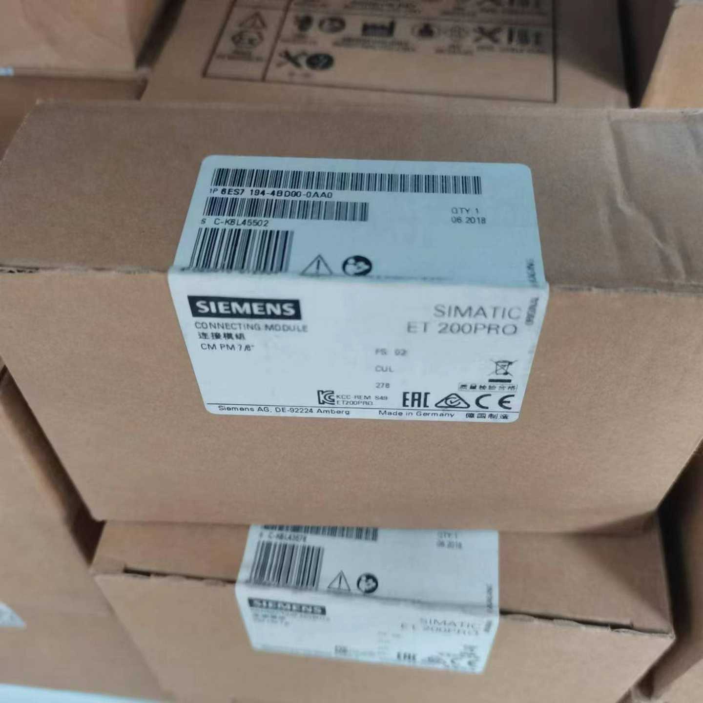 原装6ES7194-4B000-0AA0EvT200系列PLC模块/接口模块
