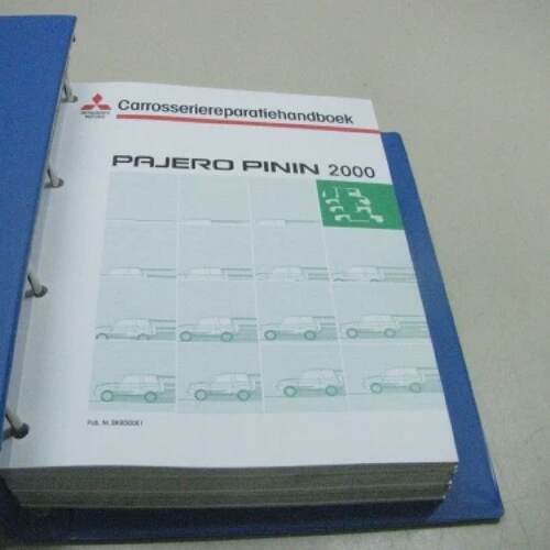 MITSUBISHI PAJERO PININ 2000 Werkplaatshandboek Hand Boek BK