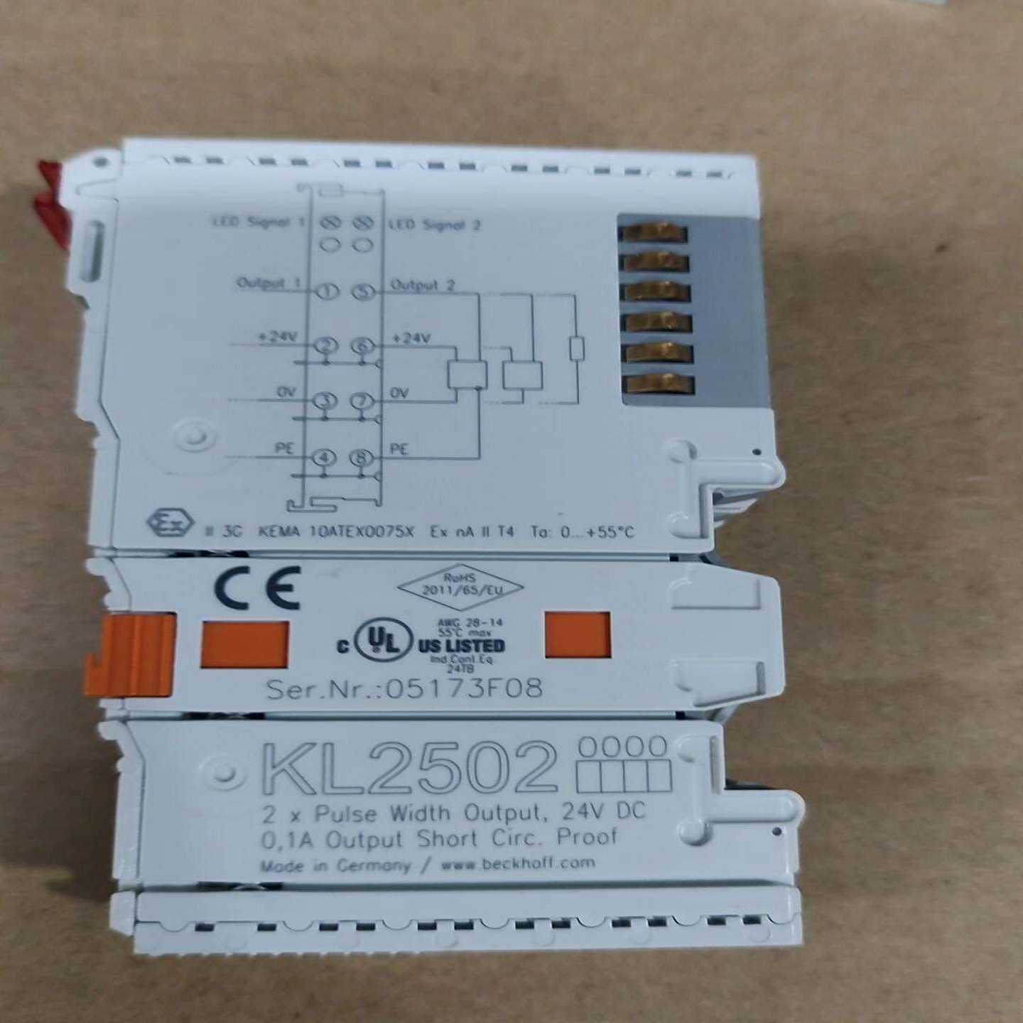 KL2502，倍福，实物拍摄，--议价商品