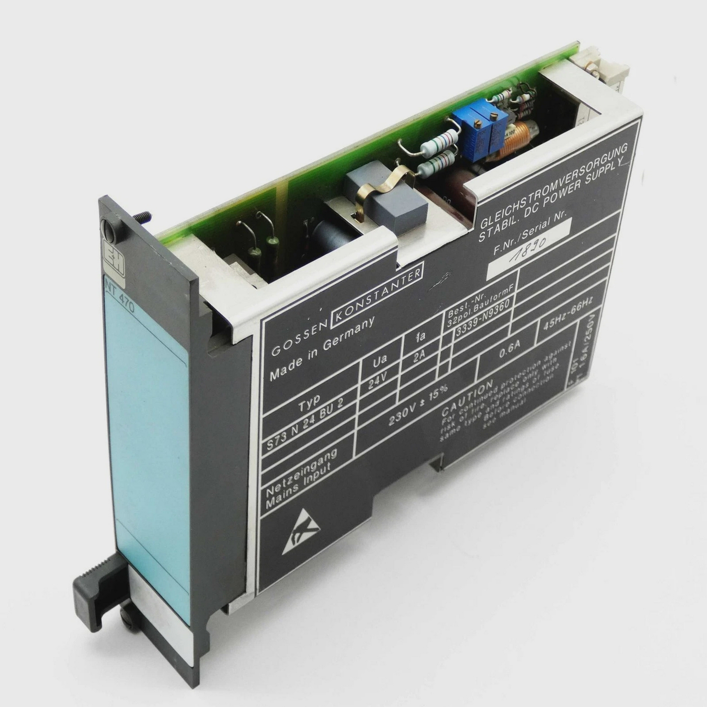 EndressHauserNT470Netzteilmodul/Powersupplymodule-u