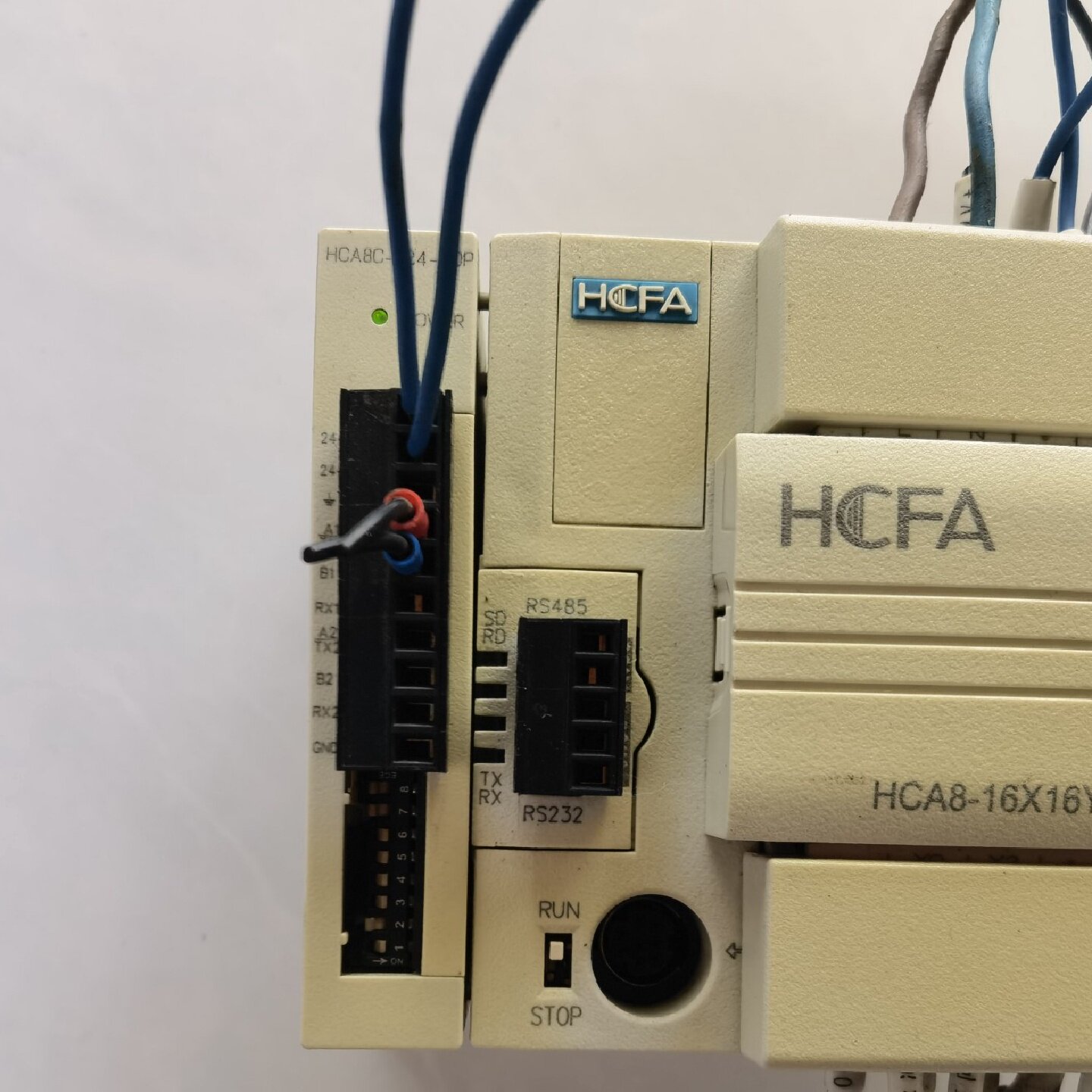 禾川PLC编程控制器HCA8-16X16YT-A，二手拆机，--议价商品