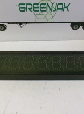 VORNE INDUSTRIES 872324D12T LED DISPLAY MODULE USED FREE SHI