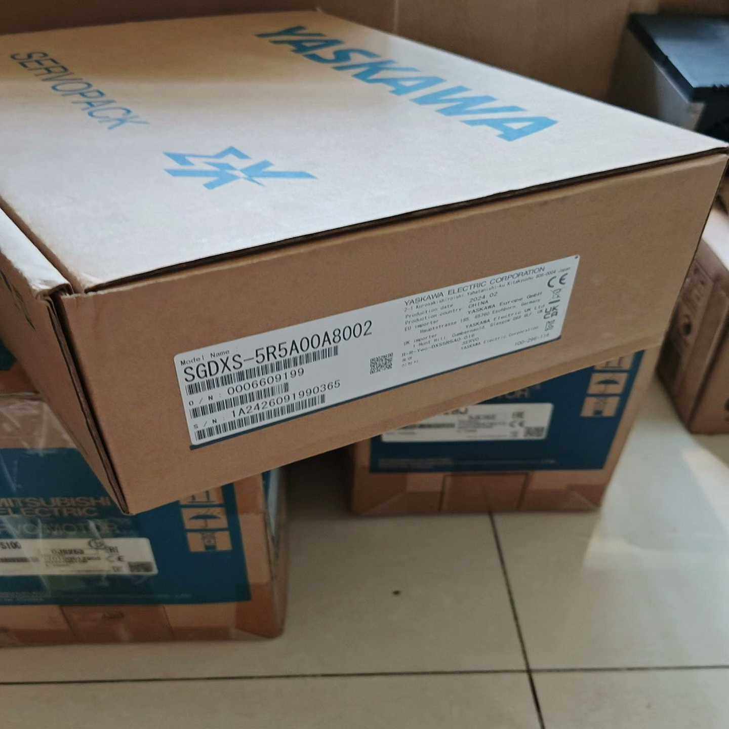 安川伺服驱动器SGDXS-5R5A00A8002，2024年--议价商品