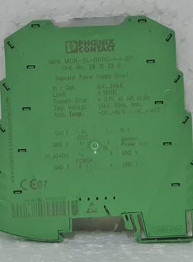 Phoenix Contact MINI MCRSLRPSSIISP Repeater Power Supply...