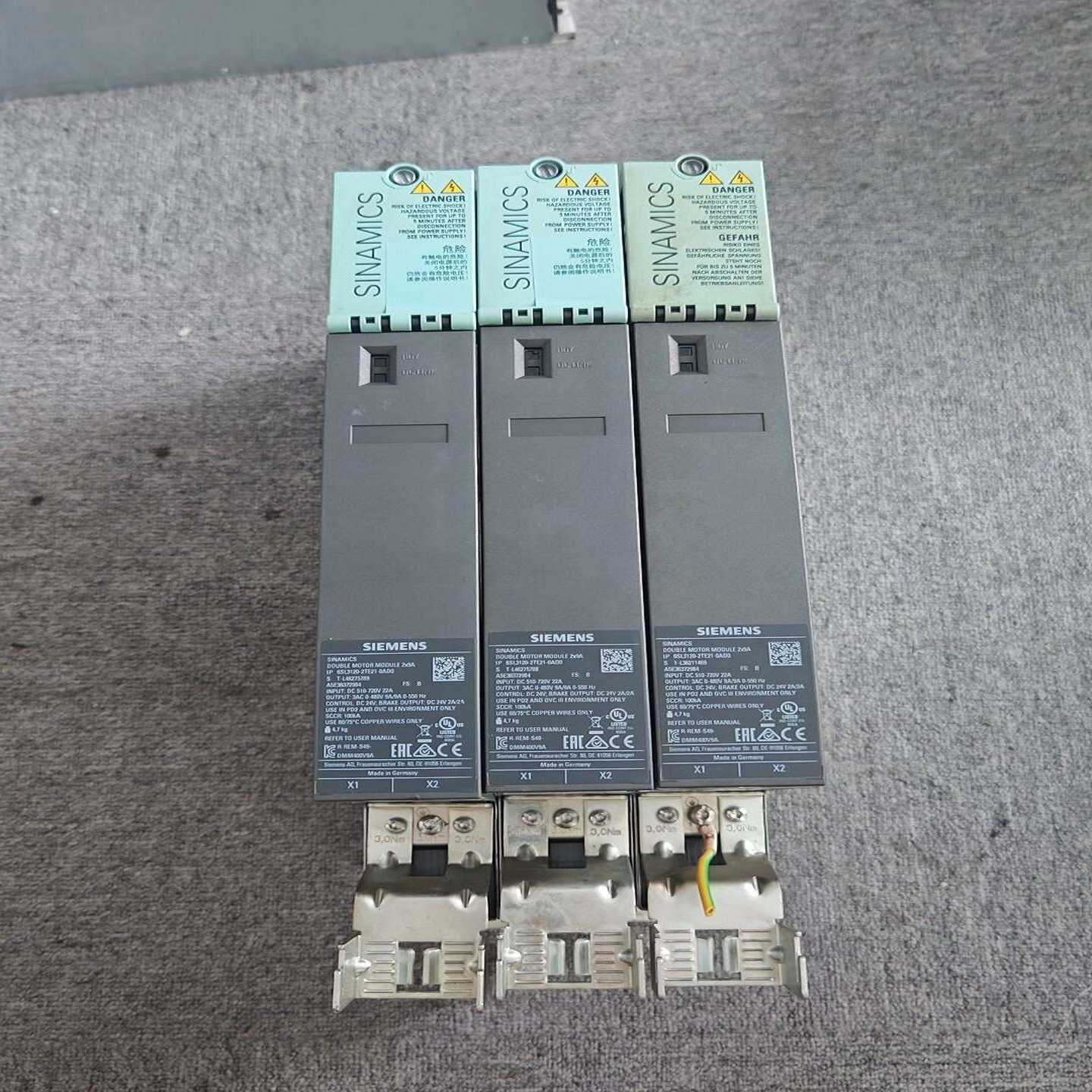 6SL3120-2TE21-0AD0剪线拆机，功能包好，不包--议价商品