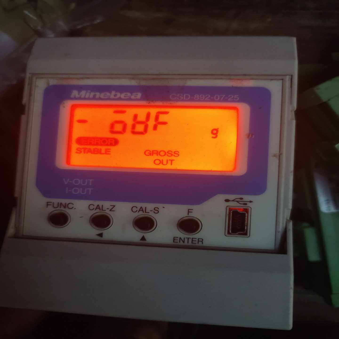 咨询-美蓓亚CSD-892-07-25称重仪表，