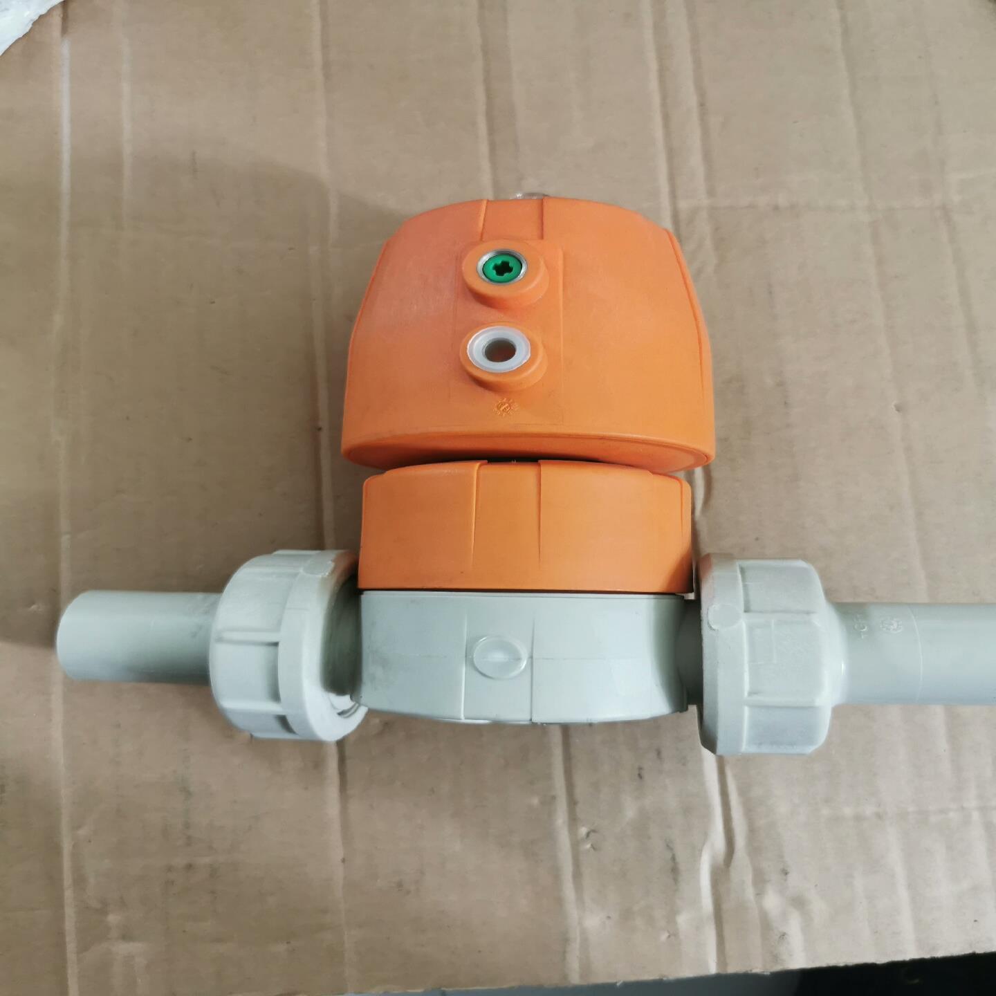 【议价】GF球阀d32DN25气动隔膜阀PP-H隔膜阀拍摄