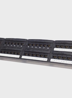 LEVITON CAT 6 EXREME 6 PATCH PANEL USED