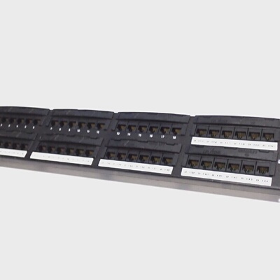 LEVITON CAT 6 EXREME 6 PATCH PANEL USED