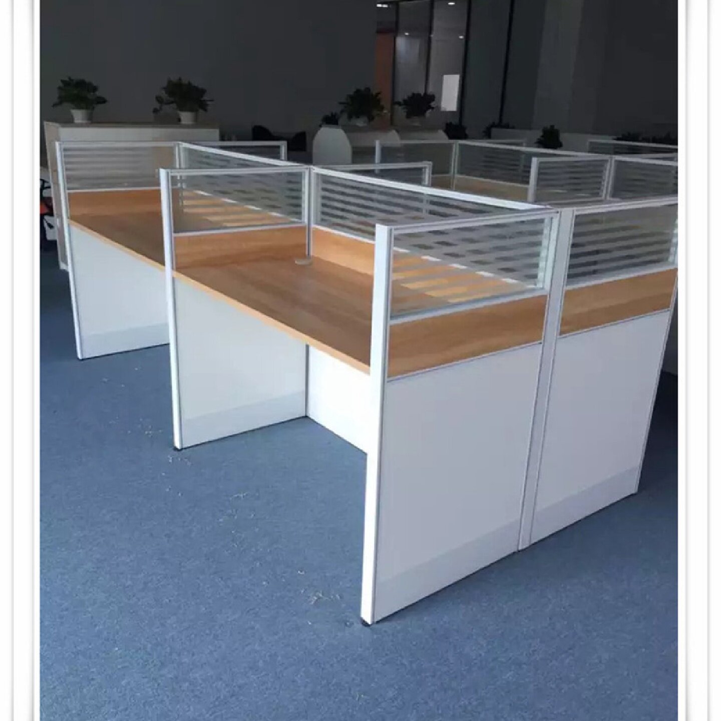 龙华工厂生产铁架现代办公屏风卡位组合职员办公卡座深圳办公屏风