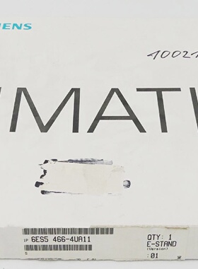 议价Simatic S5 6Es54664Ua11 6Es5 4664Ua11 Vers. 01 Unused适