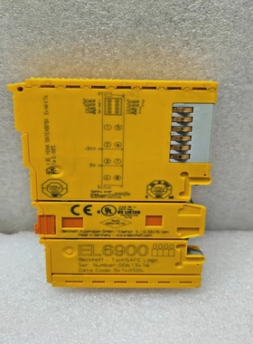 BECKHOFFEL6900TWINSAFELOGICSAFETYMODULE34140504