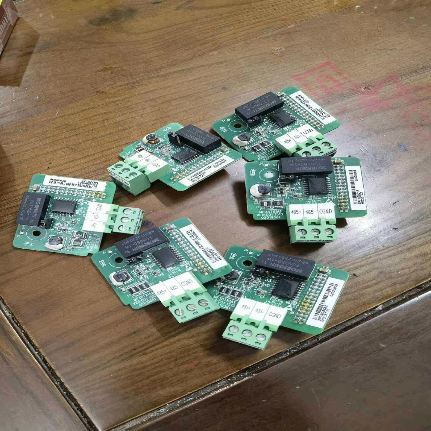 汇川变频器通讯卡MD38TX1，拆机成色漂亮功能完好，单价5--议价商