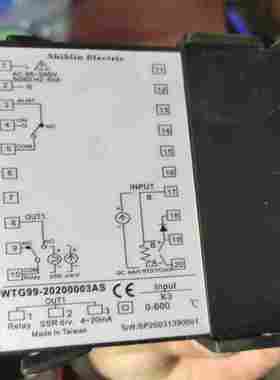 【议价】件台湾士林温控WTG99-202000003AS