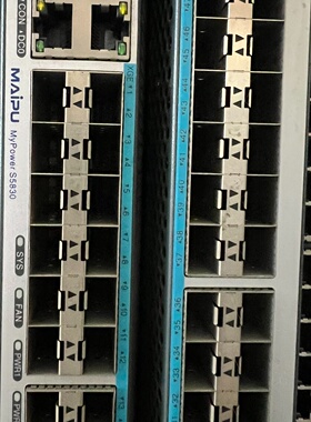 【询价】迈普S5830-54XF 48口万兆交换机