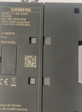 询价*plc模块6ES72883AE040AA0