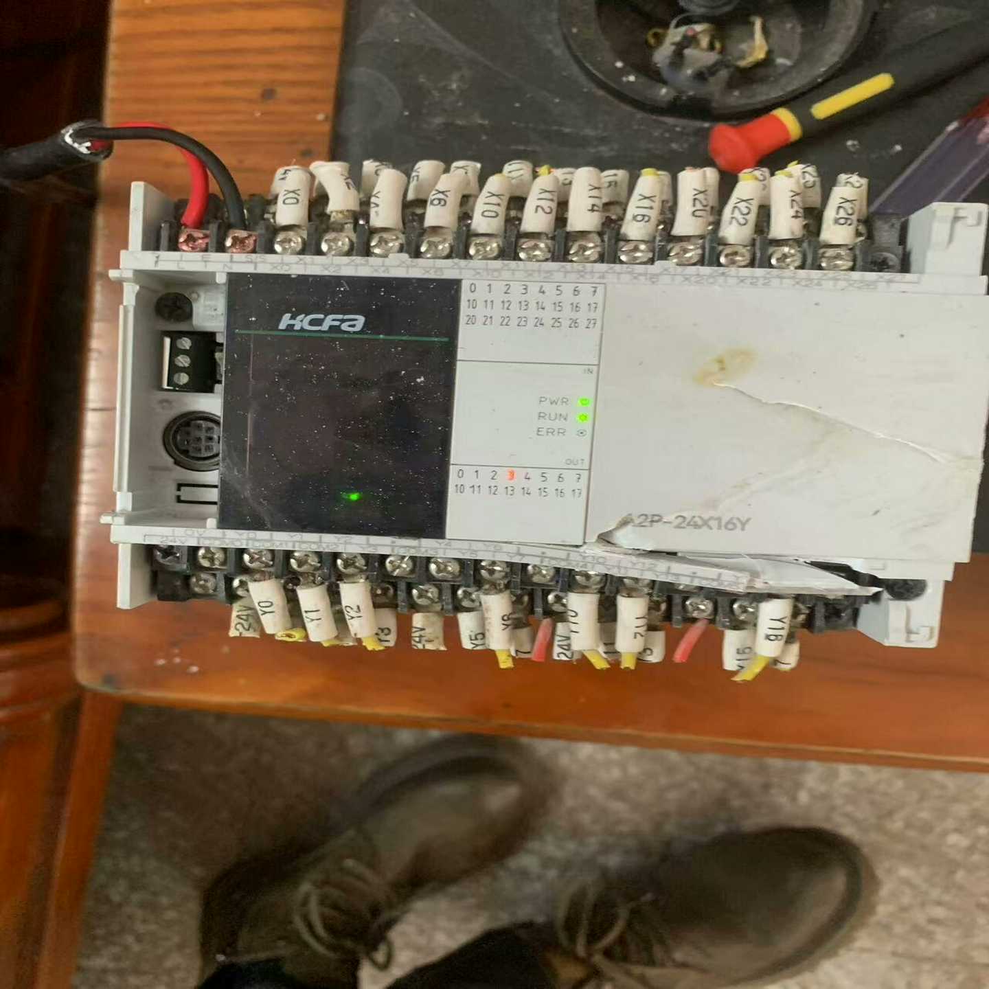 禾川PLC-HCA2P-2416YR-A一台正面碰壳子询价