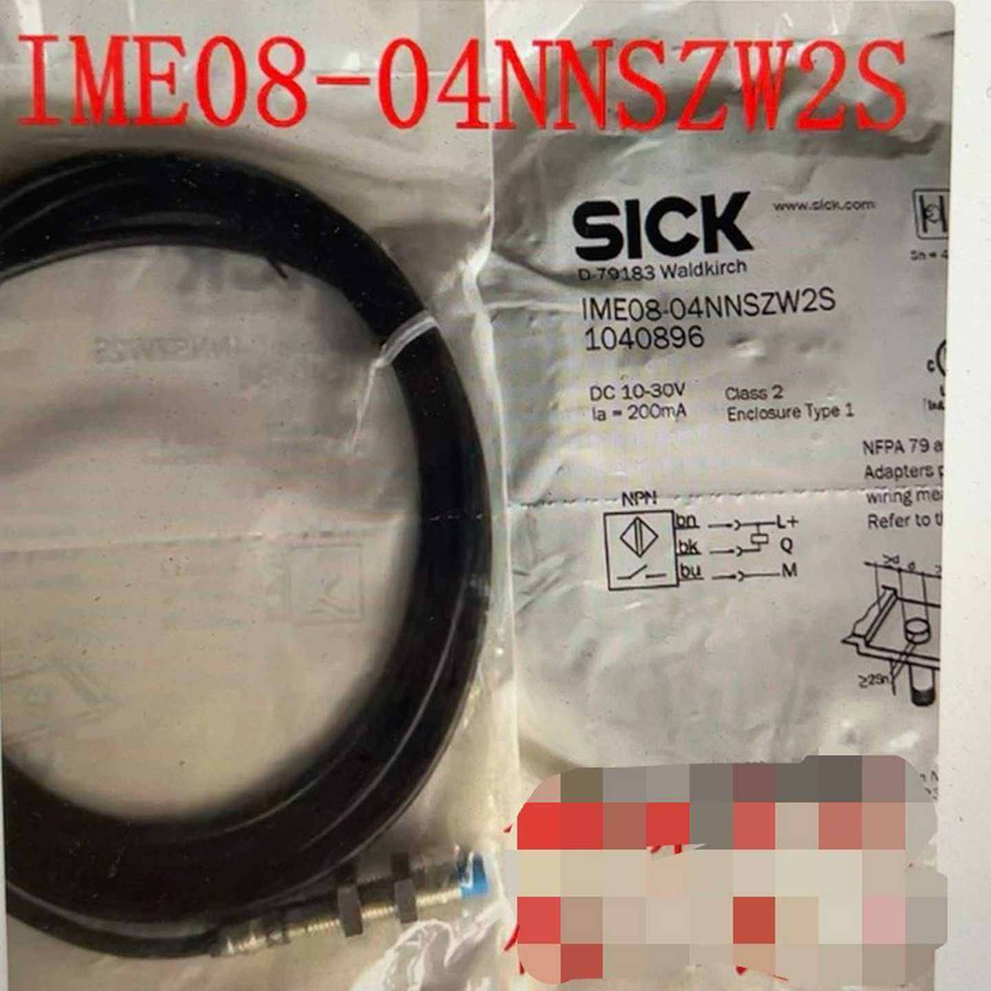 SICK接近开关IME08-04NNSZW2SIME08-适用