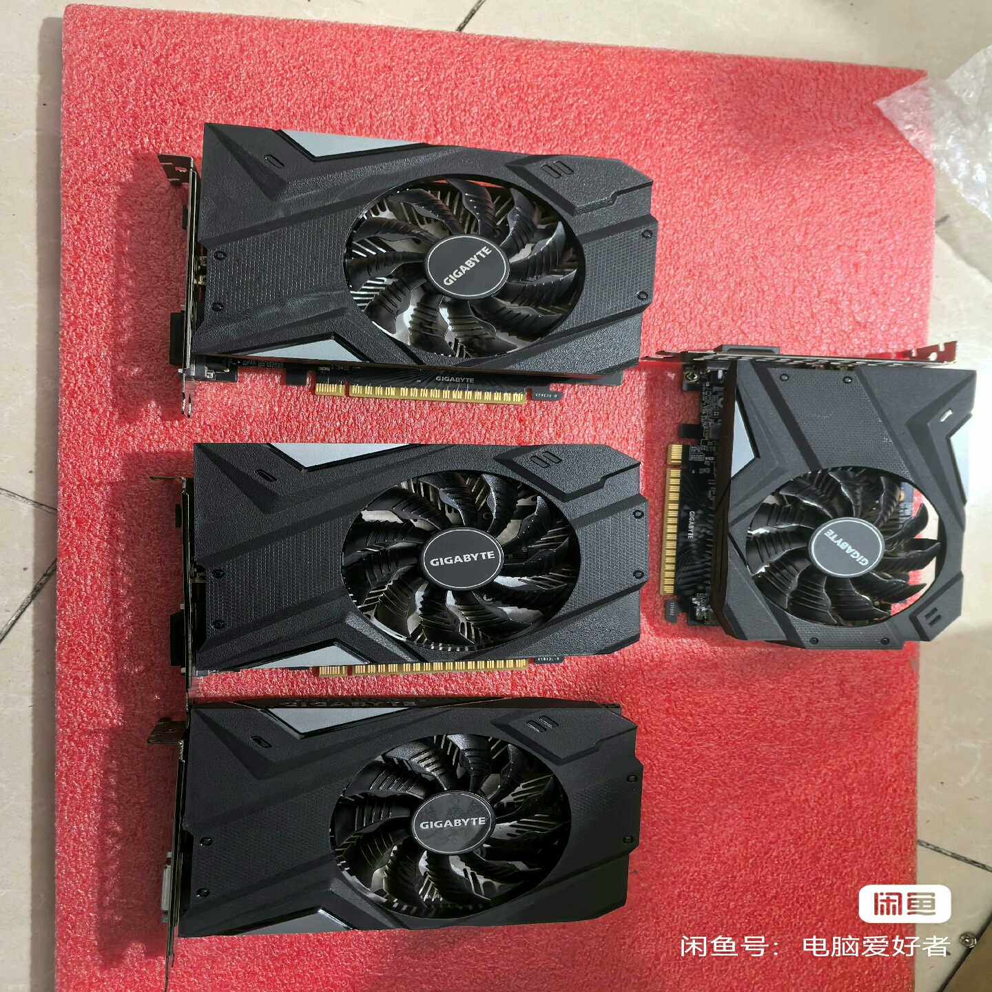 拆机技嘉GTX16564G3片1650S1片成色很--议价商品