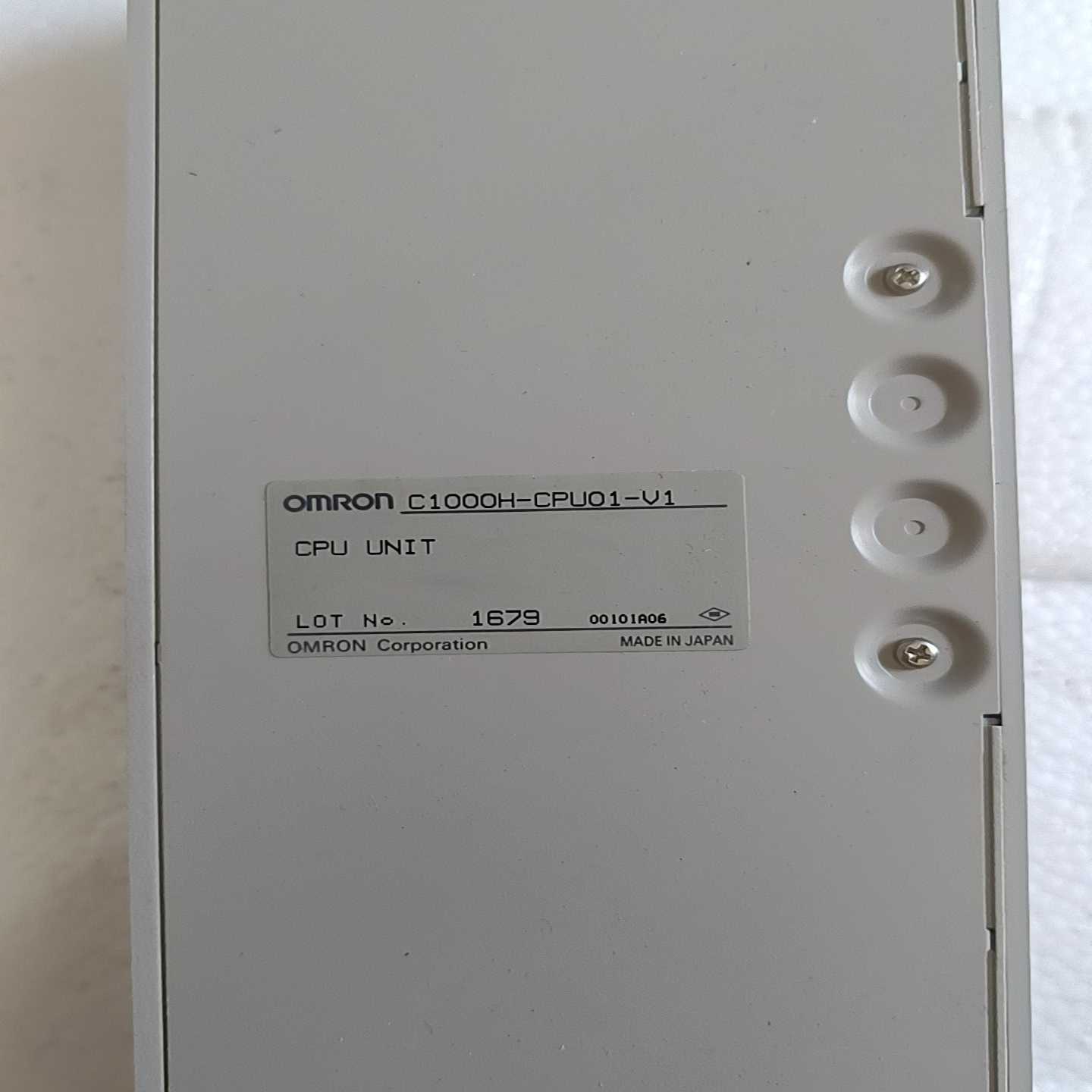 C1000H-CPU01一V1实物图片功能好询价